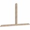 Ekena Millwork Portland Smooth Timber Gable Bracket, Douglas Fir, 96"W x 52"H x 3 1/2"D x 3 1/2"F, 13/12 Pitch GBW096X52X0404POR00SDF - alternate 4